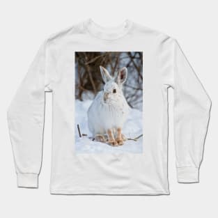 Snow Shoe Hare Long Sleeve T-Shirt